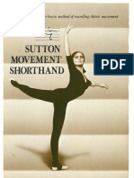 Dw0001 Sutton Movement Shorthand Book One Classical Ballet Key 1973 Valerie Sutton