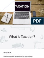 Module 1. General Principles and Concepts of Taxation