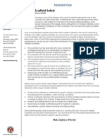 Mobile Scaffold Safety