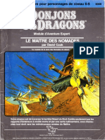 D&D Module X4 Le Maître Des Nomades