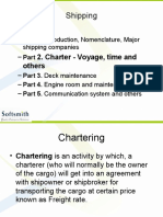 Shipping Cost & Charter Party