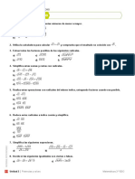 Radicales 3º ESO