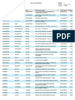 Lista de Precios Mayor HQ 15-Mar-2021