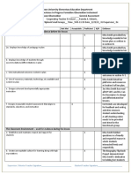 First Obseration Kailey Smith El Ed Adapted Danielson Observation Revised