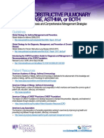 Chronic Obstructive Pulmonary Disease, Asthma, or Both: Guidelines