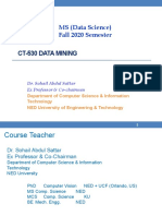 MS (Data Science) Fall 2020 Semester