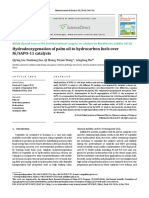 Hydrodeoxygenation of Palm Oil To Hydrocarbon Fuels Over Ni/SAPO 11 Catalysts