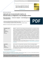 LAplicación de La Secuenciación Masiva y Labioinformática Al Diagnóstico Microbiológico