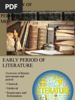 Overview of Literary Periods and Movements