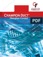 Champion DUCT Fiberglass Conduit