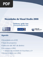 Novedades de Visual Studio 2008