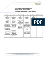 Plan de Trabajo Abril 2021