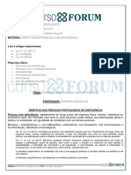 Estatuto Do Deficiente - Rodrigo Mesquita - Aula 01 - Direitos Das Pessoas Com Deficiência