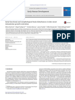 Early Functional and Morpholical Brain RCIU