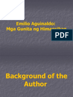 Emilio Aguinaldo: Mga Gunita NG Himagsikan