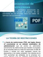 Administración de Restricciones