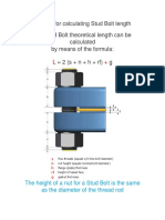 Method For Calculating Stud Bolts