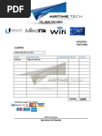 Factura Airtime Tech