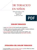 DOLOR TORACICOPEDpowerpoint