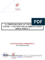 La Preparation Au Niveau B1 Du Cecrl