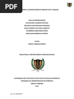 Ensayo Sobre El Comportamiento Humano en El Trabajo