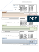 Daily Schedule For Type 1 Diabetes