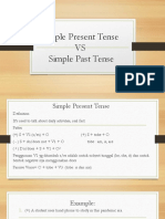 Simple Present Tense Vs Past