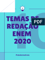 E-Book Gratuito 10 Temas de Redação Enem