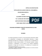 Residuos Hospitalarios en Algunos Paises de Latinoamerica - Revisión Bibliografica