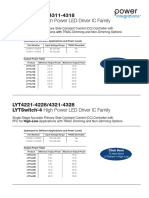 Lyt4211-4218/4311-4318 Lytswitch-4 High Power Led Driver Ic Family