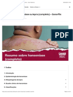 Resumo Sobre Hanseníase Ou Lepra (Completo) - Sanarflix - Sanar Medicina