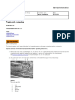 EC380 Track Unit, Replacing