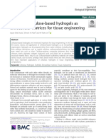 Functional Cellulose-Based Hydrogels As Extracellu