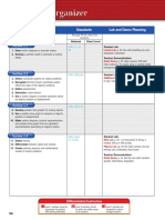 Section/Objectives Standards Lab and Demo Planning: Chapter Opener