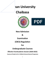 UG CBCS B.A. General Programme 24-8-2020