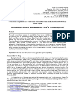 Consumers' Acceptability and Creative Use of Local Fabrics As Graduation Gown For Primary School Pupils Amubode Adetoun Adedotun, Adebowale Kehinde Kabirat & Awosika Bridget Itunu