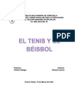 Tenis y Beisbol E.F