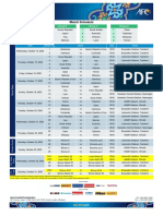 AFC U-19 Championship Uzbekistan 2020 Fixtures