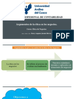 Ética - Negocios - Argumentos de La Ética en Los Negocios 3.1c