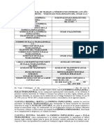 Contrato de Trabajo Termino Fijo Inferior A Un Año Auxiliar Contable