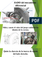 Desmontaje Del Mecanismo Diferencial