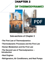 Topic 2 Law of Thermodynamics