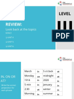 Review 2 Level III ADULTS