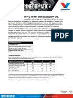 Valvoline Drive Train Transmission Oil TO-4