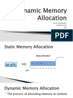 7.0 - 2.1. Dynamic Memory Allocation