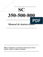 SC-800 Manual Arco-Aire