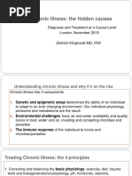 Chronic Illness: The Hidden Causes: Diagnosis and Treatment at A Causal Level London, November 2015