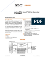 Multiple RPM-Based PWM Fan Controller For Five Fans: Product Features