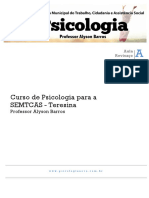 Revisão Concurso de Psicologia Prefeitura de Teresina 2016