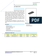 Three-Channel Audio Amplifier: Description